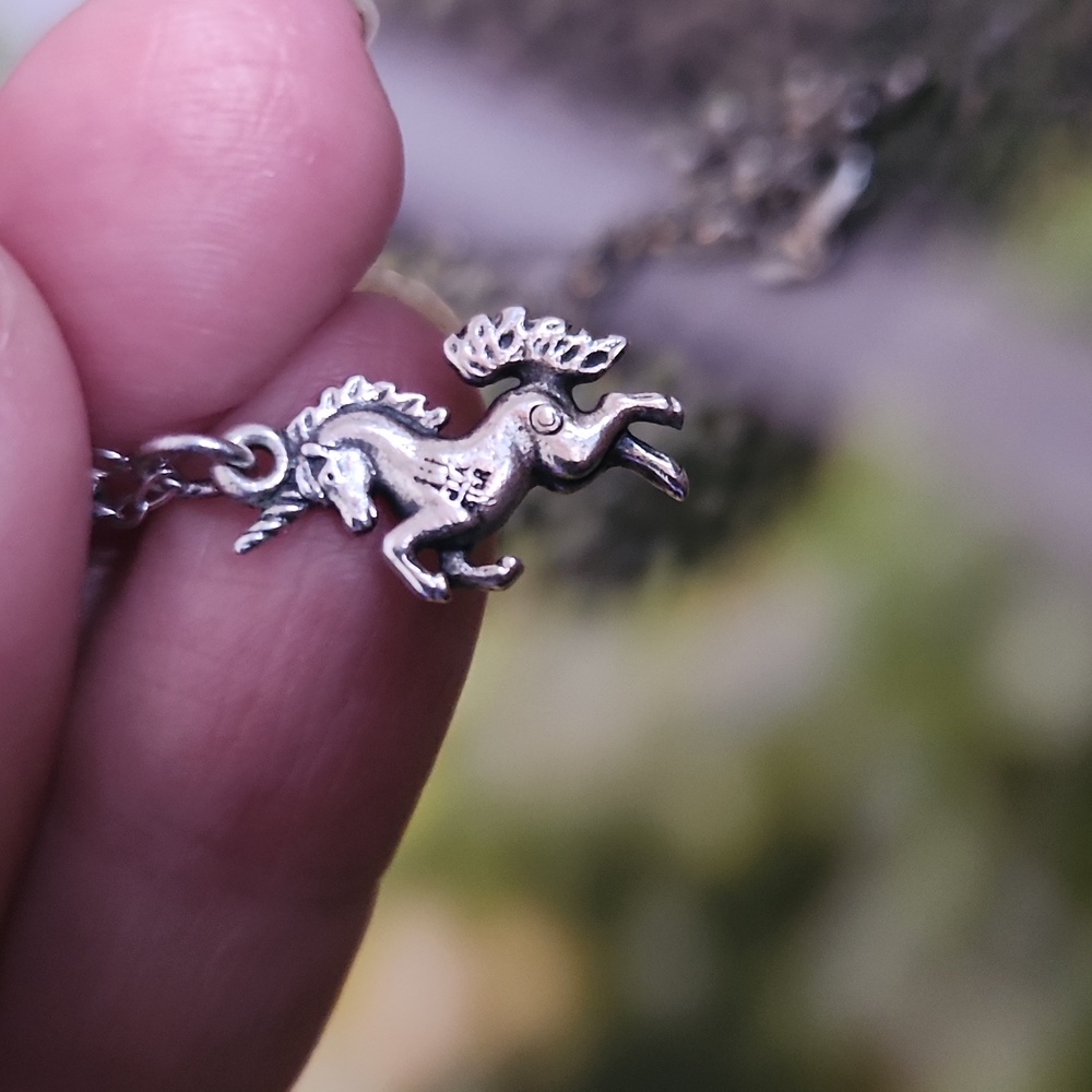 James Avery Unicorn Charm (retired) HTF  FIRM PRICE$ - Picture 5 of 6